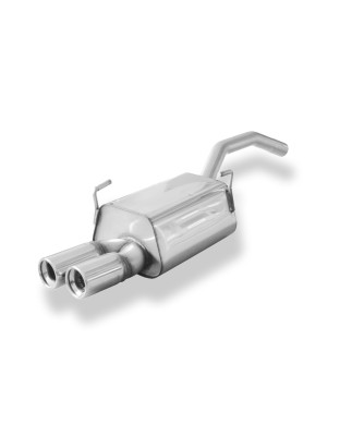 Citroen C8/ Peugeot 807 Silenziatore posteriore – 2x80 Tipo 13 (Cod. F-CI160001-070)