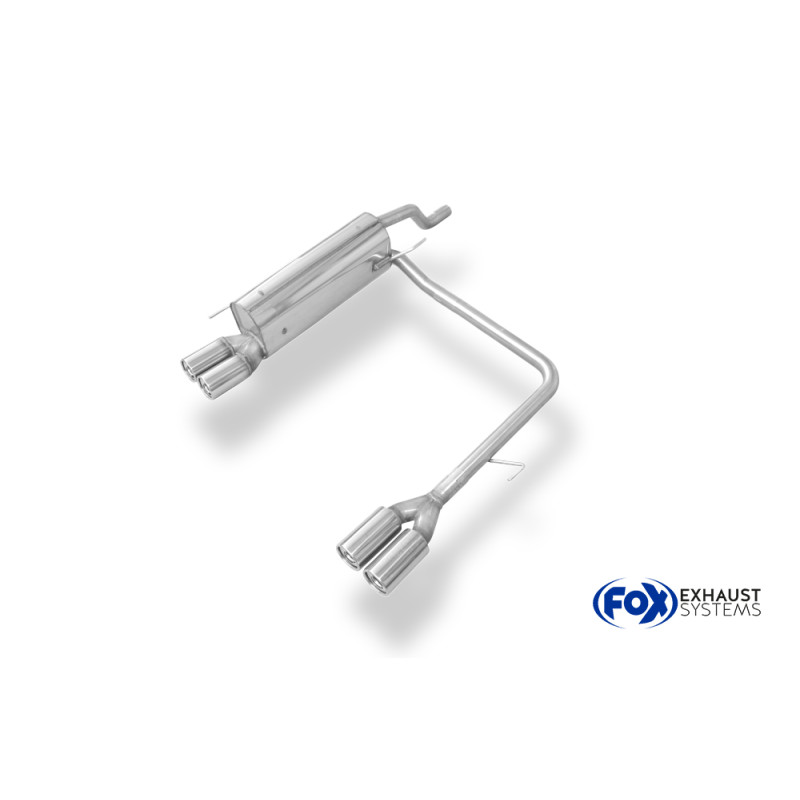 Fiat Grande Punto 199 – petrol Silenziatore posteriore finale destra/sinistra (Cod. F-FI041023-068