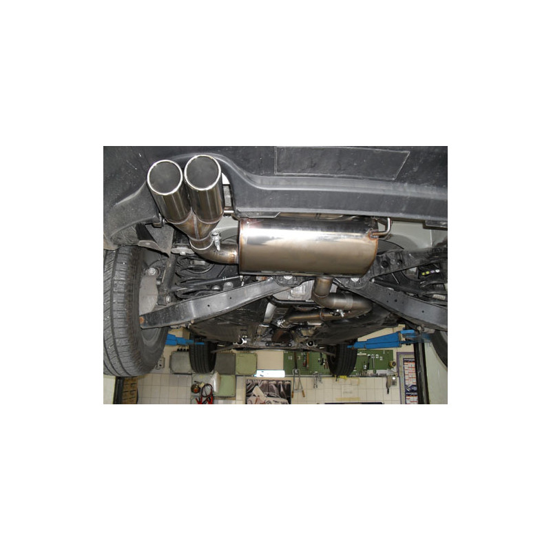 VW Tiguan 5N – 4motion Silenziatore posteriore – 2x80 Tipo 17 (Cod. F-VW200001-150)