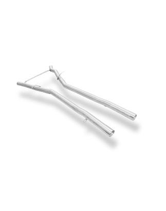BMW E63/64 645i 650i mid silencer tubo sostitutivo (Cod. F-BM120000-MER)