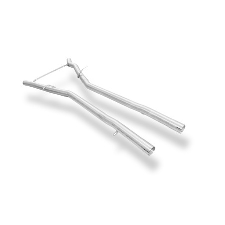 BMW E63/64 645i 650i mid silencer tubo sostitutivo (Cod. F-BM120000-MER)