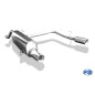 Opel Corsa D con Sportheck Silenziatore posteriore con uscite destra e sinistra - (Cod. F-OP033073-0