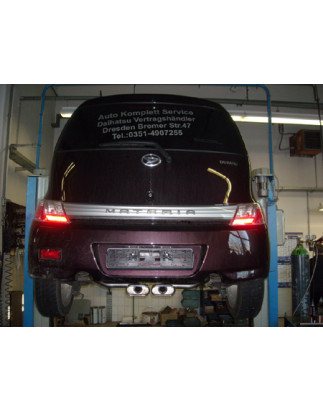 Daihatsu Materia Silenziatore posterioreenter – 2x150x70 Tipo 53 ce (Cod. F-DA020025-595)