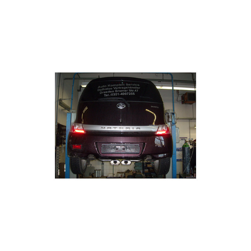Daihatsu Materia Silenziatore posterioreenter – 2x150x70 Tipo 53 ce (Cod. F-DA020025-595)
