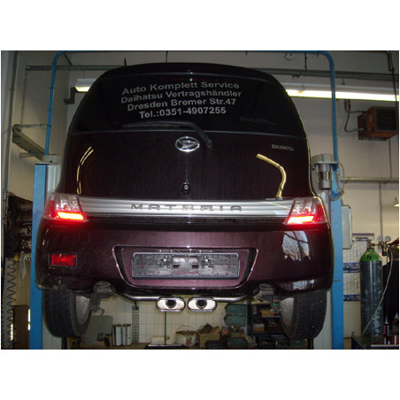 Daihatsu Materia Silenziatore posterioreenter – 2x150x70 Tipo 53 ce (Cod. F-DA020025-595)