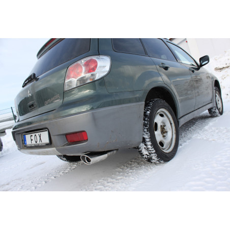 Mitsubishi Outlander CU Silenziatore posteriore – 115x85 Tipo 33 (Cod. F-MI130007-367)