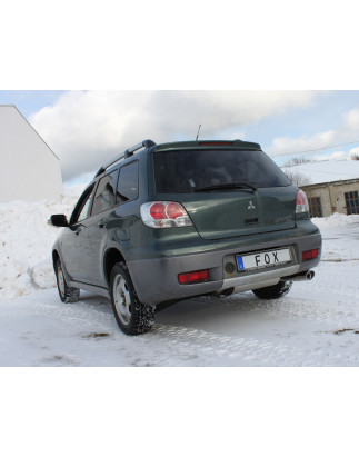 Mitsubishi Outlander CU Silenziatore posteriore – 115x85 Tipo 33 (Cod. F-MI130007-367)