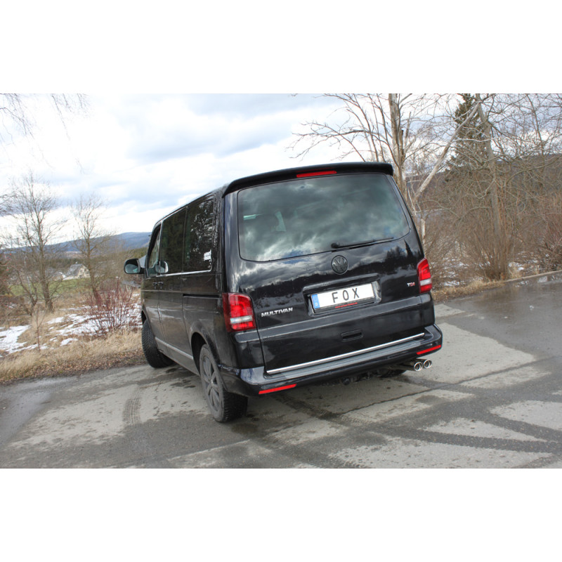 VW bus T5/T6 4MOTION Silenziatore posteriore – 2x88x74 Tipo 33 (Cod. F-VW131022-364)