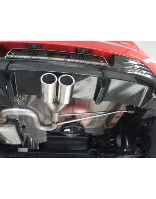 Renault Clio IV Silenziatore posteriore – 2x76 exit in the middle (Cod. F-RE073011-128)