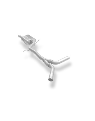 Audi A4 B8 – 2,0l 155/165kW quattro Silenziatore anteriore (Cod. F-AU120010-MSD)