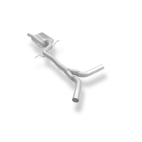 Audi A4 B8 – 2,0l 155/165kW quattro Silenziatore anteriore (Cod. F-AU120010-MSD)