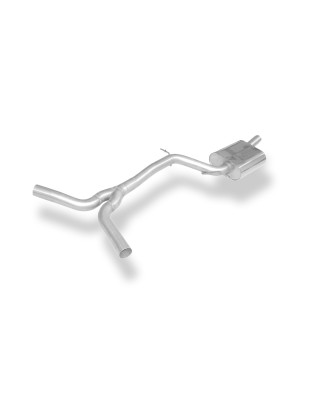 Audi A4 B8 – 2,0l 155/165kW quattro Silenziatore anteriore (Cod. F-AU120010-MSD)