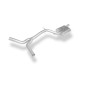 Audi A4 B8 – 2,0l 155/165kW quattro Silenziatore anteriore (Cod. F-AU120010-MSD)