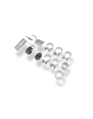 VW Beetle Tipo 1C/ 9C Silenziatore posteriore con uscite destra e sinistra (duplex)x76 (Cod. F-VW100