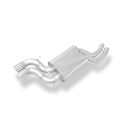 Audi V8 Tipo D11 Silenziatore posteriore – 2x70 Tipo 16 (Cod. F-AU020002-126)