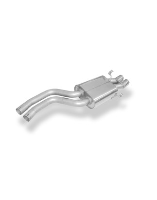Audi 100/A6 Tipo C4 quattro Silenziatore posteriore – 2x76 Tipo 14 (Cod. F-AU070012-088)
