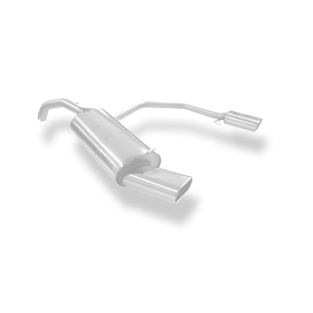 VW Beetle Tipo 1C/ 9C Silenziatore posteriore con uscite destra e sinistra (duplex) – 135x8 (Cod. 