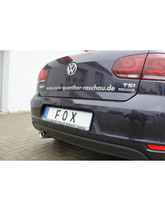 VW Golf VI cabrio Silenziatore posteriore – 1x90 Tipo 12 (Cod. F-VW055107-071)