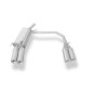 Opel Tigra A Silenziatore posteriore con uscite destra e sinistra 60mm – 2x90 tipo (Cod. F-OP07004