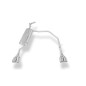 Skoda Octavia Tipo 1U Silenziatore posteriore con uscite destra e sinistra (duplex)x76 (Cod. F-SK060