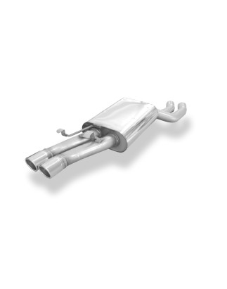 Audi 100/A6 Tipo C4 quattro Silenziatore posteriore – 2x70 Tipo 16 (Cod. F-AU070012-126)