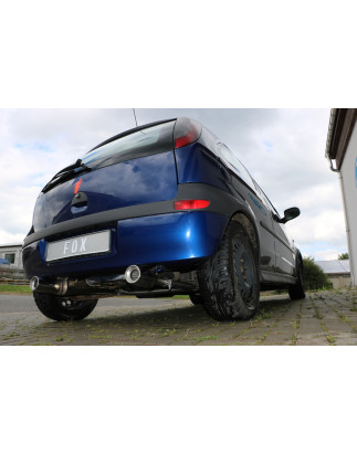 Opel Corsa C Silenziatore posteriore con uscite destra e sinistra (duplex) – 1x90 Tipo 13 r (Cod. 