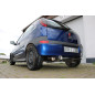 Opel Corsa C Silenziatore posteriore con uscite destra e sinistra (duplex) – 1x90 Tipo 13 r (Cod. 
