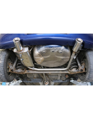 Opel Corsa C Silenziatore posteriore con uscite destra e sinistra (duplex) – 1x90 Tipo 13 r (Cod. 