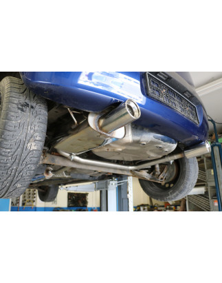 Opel Corsa C Silenziatore posteriore con uscite destra e sinistra (duplex) – 1x90 Tipo 13 r (Cod. 