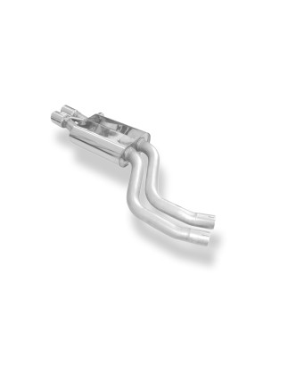 Audi 100/A6 Tipo C4 quattro Silenziatore posteriore – 2x80 Tipo 16 (Cod. F-AU070012-130)