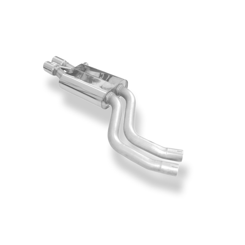 Audi 100/A6 Tipo C4 quattro Silenziatore posteriore – 2x80 Tipo 16 (Cod. F-AU070012-130)