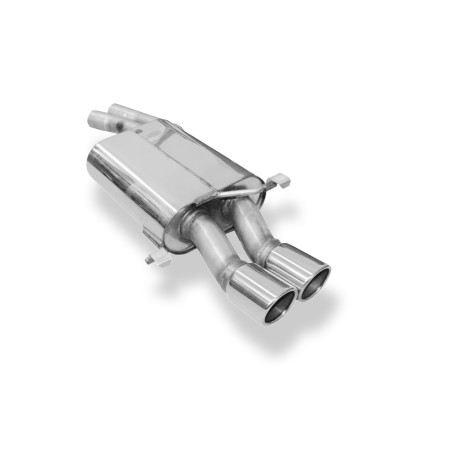 Audi 100/A6 Tipo C4 quattro Silenziatore posteriore – 2x80 Tipo 16 (Cod. F-AU070012-130)
