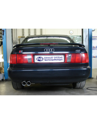 Audi 100/A6 Tipo C4 quattro Silenziatore posteriore – 2x80 Tipo 16 (Cod. F-AU070012-130)