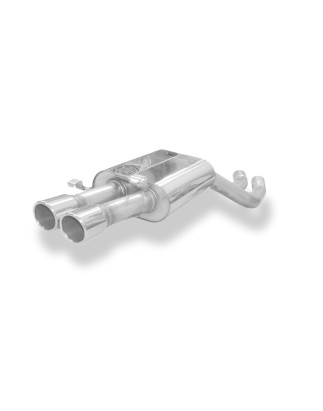 Audi 100/A6 Tipo C4 quattro Silenziatore posteriore – 2x80 Tipo 16 (Cod. F-AU070012-130)