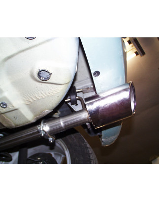 Opel Corsa C Silenziatore posteriore con uscite destra e sinistra (duplex) – 115x85 Tipo 33 (Cod. 