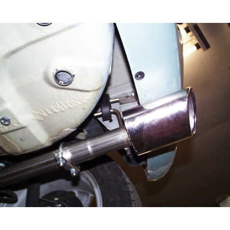 Opel Corsa C Silenziatore posteriore con uscite destra e sinistra (duplex) – 115x85 Tipo 33 (Cod. 