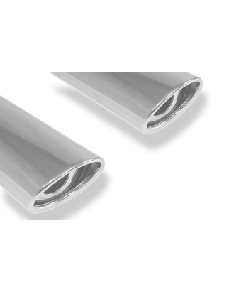 Opel Corsa C Silenziatore posteriore con uscite destra e sinistra (duplex) – 115x85 Tipo 33 (Cod. 