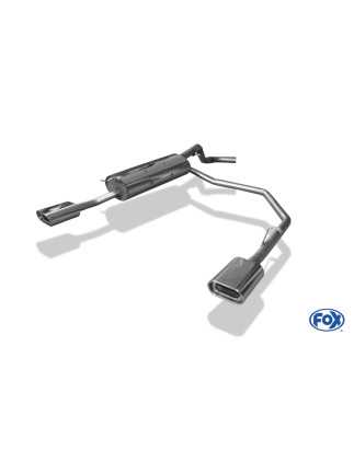 VW Bora 1J/ Bora Station Wagon 1J Silenziatore uscita posteriore destra e sinistra (Cod. F-VW110012-