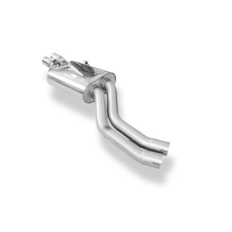 Audi 200 Tipo 44Q quattro Silenziatore posteriore – 2x70 Tipo 16 (Cod. F-AU101002-126)