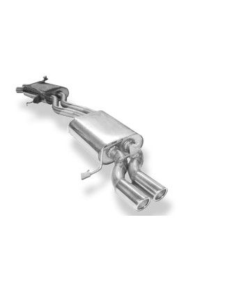 Audi 200 Tipo 44Q quattro Silenziatore posteriore – 2x70 Tipo 16 (Cod. F-AU101002-126)