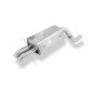 Mercedes C-Class W203/ S203 Silenziatore posteriore – 2x63 Tipo 28 (Cod. F-MB031022-724)