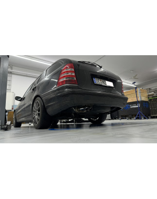 Mercedes C-Class W203/ S203 Silenziatore posteriore – 2x63 Tipo 28 (Cod. F-MB031022-724)