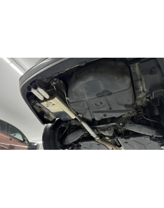 Mercedes C-Class W203/ S203 Silenziatore posteriore – 2x63 Tipo 28 (Cod. F-MB031022-724)
