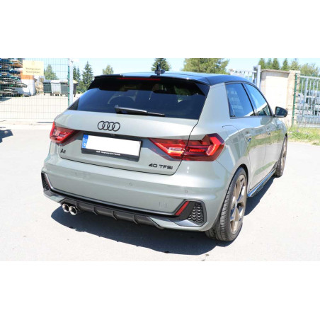 Audi A1 GB 30TFSI Silenziatore posteriore – 2x76 Tipo 25 (Cod. F-AU140102-288)