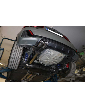Audi A1 GB 30TFSI Silenziatore posteriore – 2x76 Tipo 25 (Cod. F-AU140102-288)