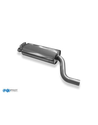 Audi 100 quattro Tipo C3 Silenziatore posteriore – 2x55 Tipo 26 (Cod. F-AU070042-702)
