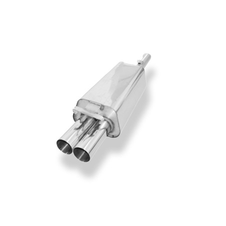 Audi 100/A6 Tipo C3/C4 trazione anteriore Silenziatore posteriore – 2x76 tipo (Cod. F-AU070022-008