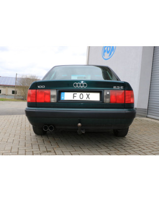 Audi 100/A6 Tipo C3/C4 trazione anteriore Silenziatore posteriore – 2x76 tipo (Cod. F-AU070022-008