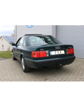Audi 100/A6 Tipo C3/C4 trazione anteriore Silenziatore posteriore – 2x76 tipo (Cod. F-AU070022-008