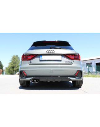 Audi A1 GB 40TFSI Silenziatore posteriore – 2x76 Tipo 25 (Cod. F-AU140071-288)